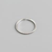 Sterling Silver Jewelry Finger Ring, 925 Sterling Silver, snasta, jewelry faisin & do bhean, nicil, luaidhe & caidmiam saor in aisce, 1.3mm,16.5mm, Díolta De réir PC