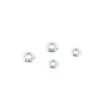 925 Sterling Silver Beads plated DIY silver color Sold By PC