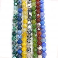 Agate Beads Round DIY Sold Per Approx 38 cm Strand