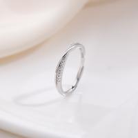 925 Sterling Silver Finger Rings Adjustable & fashion jewelry & for woman nickel lead & cadmium free Sold By PC