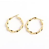 925 Sterling Silver Hoop Earrings plated fashion jewelry & for woman nickel lead & cadmium free Sold By Pair