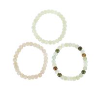 Hetian Jade bracelet, poli, bijoux de mode & pour femme, plus de couleurs à choisir, Longueur Environ 7 pouce, Vendu par PC