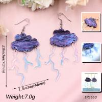 Acrylic Jewelry Earring fashion jewelry & for woman Sold By Pair