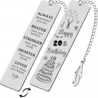 Stainless Steel Bookmark 304 Stainless Steel durable & fashion jewelry nickel lead & cadmium free Sold By PC