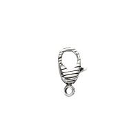 925 Sterling Sølv Lobster klo lås, Vintage & du kan DIY, 8x15mm, Solgt af PC