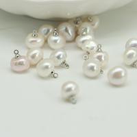 Smycken Accessoarer, Freshwater Pearl, Barock, DIY, vit, 9-11mm, Säljs av PC