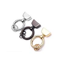 Zinc Alloy Key Lås Setting, rack plating, du kan DIY, flere farver til valg, 54x21mm, Solgt af PC