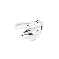 Sterling Silver Nakit Finger Ring, 925 Sterling Silver, modni nakit & za žene, nikal, olovo i kadmij besplatno, 17mm, Prodano By PC