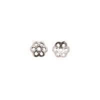 925 Sterling Silver Bead Cap DIY nickel lead & cadmium free Sold By PC