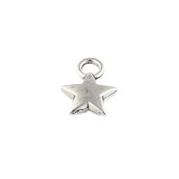 Brass Jewelry Pendants Cupronickel Star fashion jewelry & Unisex nickel lead & cadmium free Approx 2mm Sold By PC