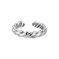 Sterling Silver Nakit Finger Ring, 925 Sterling Silver, modni nakit & za žene, nikal, olovo i kadmij besplatno, 4.3mm, Prodano By PC