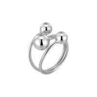 Sterling Silver smycken finger ring, 925 sterling silver, mode smycken & för kvinna, nickel, bly och kadmium gratis, 6mm,8mm, Säljs av PC