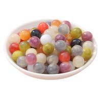 Mixed Acrylic Beads Round stoving varnish DIY mixed colors 12mm Sold By Bag