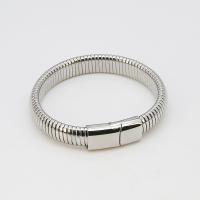 Pulseira de aço titânio, Partículas de aço, joias de moda & tamanho diferente para a escolha & para o homem, níquel, chumbo e cádmio livre, vendido por PC