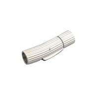 Fermaglio a baionetta in acciaio inossidabile, 304 acciaio inox, DIY, colore originale, 30x10x8mm, Foro:Appross. 6mm, 10PC/lotto, Venduto da lotto