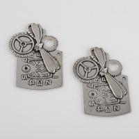 Zinc Alloy Pendants antique silver color plated vintage & DIY Approx 2.1mm Sold By Bag