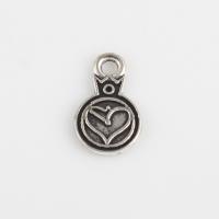 Zinc Alloy Pendants antique silver color plated vintage & DIY Approx 1.6mm Sold By Bag