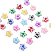 Lampwork Beads Star DIY & enamel Approx 1mm Sold By Bag