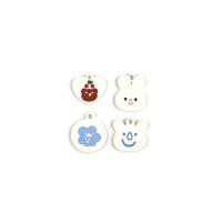 Zinc Alloy Enamel Pendants painted DIY Approx Sold By Bag