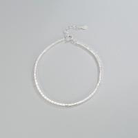 Bracelets en argent sterling, Argent sterling 925, avec 5cm chaînes de rallonge, bijoux de mode & pour femme, protéger l'environnement, sans nickel, plomb et cadmium, Longueur Environ 16 cm, Vendu par PC