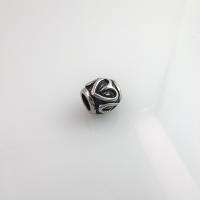 Stainless Steel Spacer Beads 304 Stainless Steel DIY & blacken original color Sold By PC