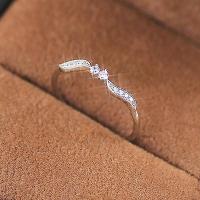 Zinc Alloy Finger Ring fashion jewelry & with rhinestone nickel lead & cadmium free Sold By PC