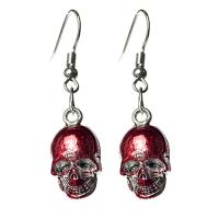 Zinc Alloy Drop Earring, met Ijzer, plated, Halloween Jewelry Gift & verschillende stijlen voor de keuze & voor vrouw, 43mm, Verkocht door pair