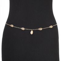 Body Chain Sieraden, Zinc Alloy, gold plated, mode sieraden & voor vrouw, nikkel, lood en cadmium vrij, Lengte Ca 68 cm, Verkocht door PC