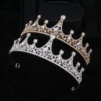 Diadema, lega in zinco, gioielli di moda & per la donna & con strass, nessuno, assenza di nichel,piombo&cadmio, Diametro interno:Appross. 140mm, Venduto da PC