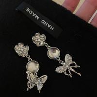 Zinc Alloy Jewelry Sets fashion jewelry & with rhinestone nickel lead & cadmium free 45cm Sold By PC