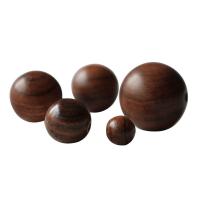 DIY Boeddhistische kralen, Black Padauk, Ronde, verschillende grootte voor keus, Verkocht door PC