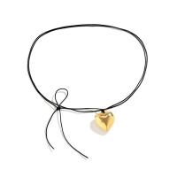 Waxed Nylon koord ketting, Zinc Alloy, met Wax, mode sieraden & voor vrouw, meer kleuren voor de keuze, nikkel, lood en cadmium vrij, Lengte Ca 145 cm, Verkocht door PC