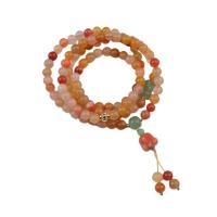 Gemstone Bracciali, Accendino Imperial Jade, with Avventurina & ottone, placcato, gioielli di moda, giallo, Lunghezza 69 cm, Venduto da PC