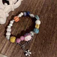 Pulsera de Porcelana, con aleación de zinc, Joyería & diferentes estilos para la opción & para mujer, 16cm, Vendido por UD