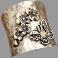 Zinc Alloy Fingerring, Flower, forgyldt, forskellig størrelse for valg & for kvinde & med rhinestone, Størrelse:5-11, Solgt af PC