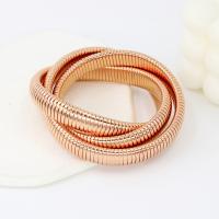 Roestvrij staal armbanden, 304 roestvrij staal, drie lagen & mode sieraden & verschillende grootte voor keus & voor vrouw, meer kleuren voor de keuze, 12mm, Verkocht door PC