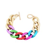 Resin Bracelets plated fashion jewelry & for woman Length Approx 7.48 Inch Sold By PC