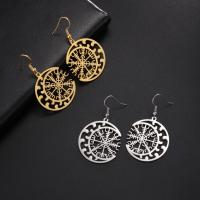 Stainless Steel Drop Earring 304 Stainless Steel Vacuum Ion Plating fashion jewelry & for woman Sold By Pair