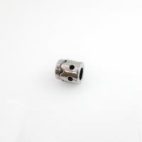 Stainless Steel Spacer Beads 304 Stainless Steel & DIY & blacken original color Sold By PC