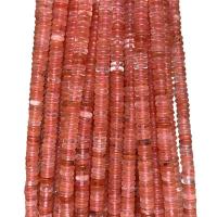 Gemstone Jewelry Beads Natural Stone Flat Round polished DIY Approx Sold Per Approx 38 cm Strand