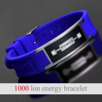 Bracelets en silicone, avec Acier inoxydable 304, pour le sport & bijoux de mode & pour homme, plus de couleurs à choisir, Vendu par PC