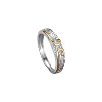 Sterling Silver Jewelry Finger Ring, 925 Sterling Silver, jewelry faisin & unisex, nicil, luaidhe & caidmiam saor in aisce, Méid:7, Díolta De réir PC