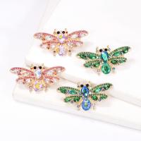 Zinc Alloy Stud Earring Butterfly plated fashion jewelry & for woman & with rhinestone nickel lead & cadmium free Sold By Pair