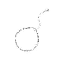 Argento Bracciali, 925 argento sterlina, with 5CM extender chain, placcato, per la donna, nessuno, Lunghezza Appross. 15 cm, Venduto da PC