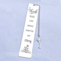 Stainless Steel Bookmark 304 Stainless Steel durable & multifunctional nickel lead & cadmium free Sold By PC