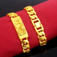 Zinc Alloy Bracelet fashion jewelry & for man nickel lead & cadmium free 20cm Sold By PC