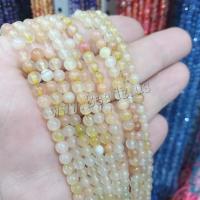 Grânulos de gemstone jóias, Pedra natural, Roda, DIY, Mais cores pare escolha, 4mm, Aprox 90PCs/Strand, vendido por Strand