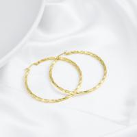 Stainless Steel Hoop Earring 304 Stainless Steel fashion jewelry & for woman nickel lead & cadmium free Sold By Pair