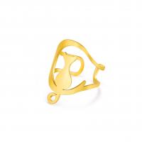 Anello in acciaio inox, 304 acciaio inox, gioielli di moda & per la donna & cavo, nessuno, width:26mm, Venduto da PC