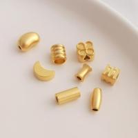 Brass Spacer Beads real gold plated DIY gold Sold By PC